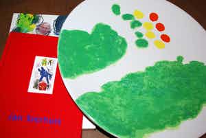 Jef Diederen - groot Makkum bord ﹠ 2 boeken Jan Sierhuis verkocht voor € 45!