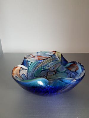 Dino Martens - AVEM Multi Coloured Murano Glass Bowl Mid Century Dino Martens kopen? Bied vanaf 35!