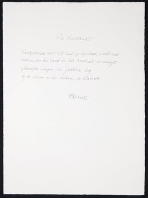 Reinier Lucassen - Ets, Grafiek Nu & Poëzie - Ets, Praag en Bild 2 + gedicht van H. H. ter Balkt kopen? Bied vanaf 40!