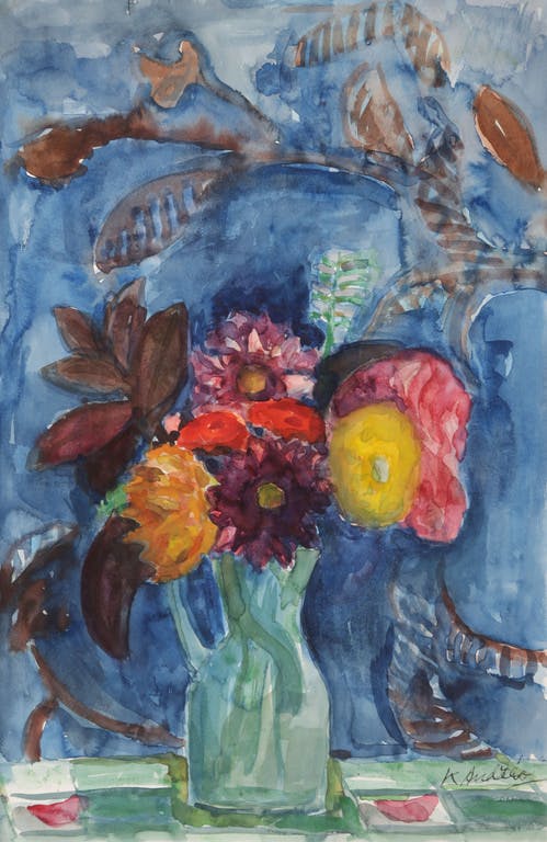 Kees Andrea - Kees Andrea: Aquarel, Bloemstilleven kopen? Bied vanaf 35!