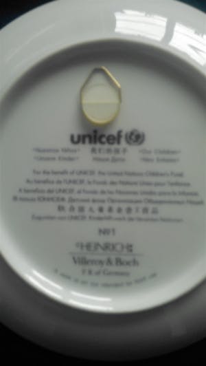 Villeroy & Boch - Unicef "Our Children" serie 1 t/m 2 kopen? Bied vanaf 15!