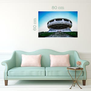 Niet of onleesbaar gesigneerd - Wall Art alu di-bond "Buzludzha" kopen? Bied vanaf 1!