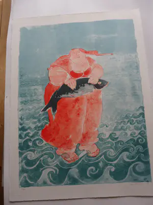 Ada Breedveld - Litho, Titel, Sea Woman kopen? Bied vanaf 50!