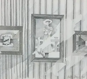 Han van Hagen - Inkttekening, Werk aan de muur - Ingelijst kopen? Bied vanaf 1!