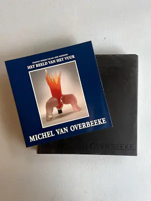 Michel van Overbeeke - Bijzondere lamp van glas / Droomluchter - inclusief 2 boeken! kopen? Bied vanaf 450!
