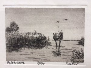 Piet de Vries - Zes Friesland etsen kopen? Bied vanaf 50!