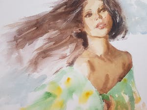 Louis van der Beesen - Haren in de wind kopen? Bied vanaf 50!