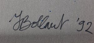 Jan Bollaert - Acryl op doek, E pericoloso sporghersi (Groot) kopen? Bied vanaf 1!