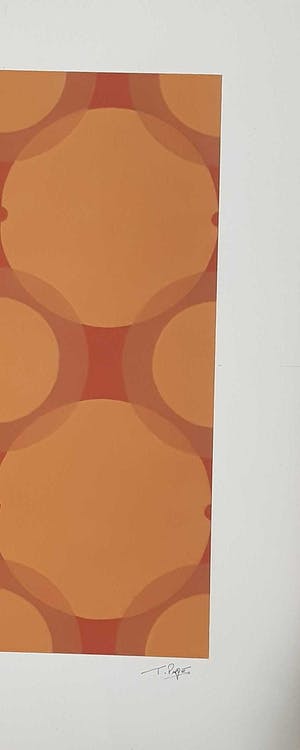 Ton Pape - Gouache - Geometrisch Abstract nr 2419 kopen? Bied vanaf 40!