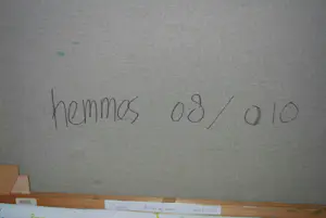 Fred Hemmes - Wolk - groot acrylschilderij - 2010 kopen? Bied vanaf 250!