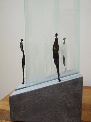 Franz Josef Vanck - Jubileumobject (3 figuren) kopen? Bied vanaf 225!
