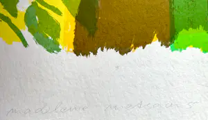 Madeleine Metsaars - Abstract Lente Tulpenveld , gesigneerd,e.a. 22/35 kopen? Bied vanaf 65!