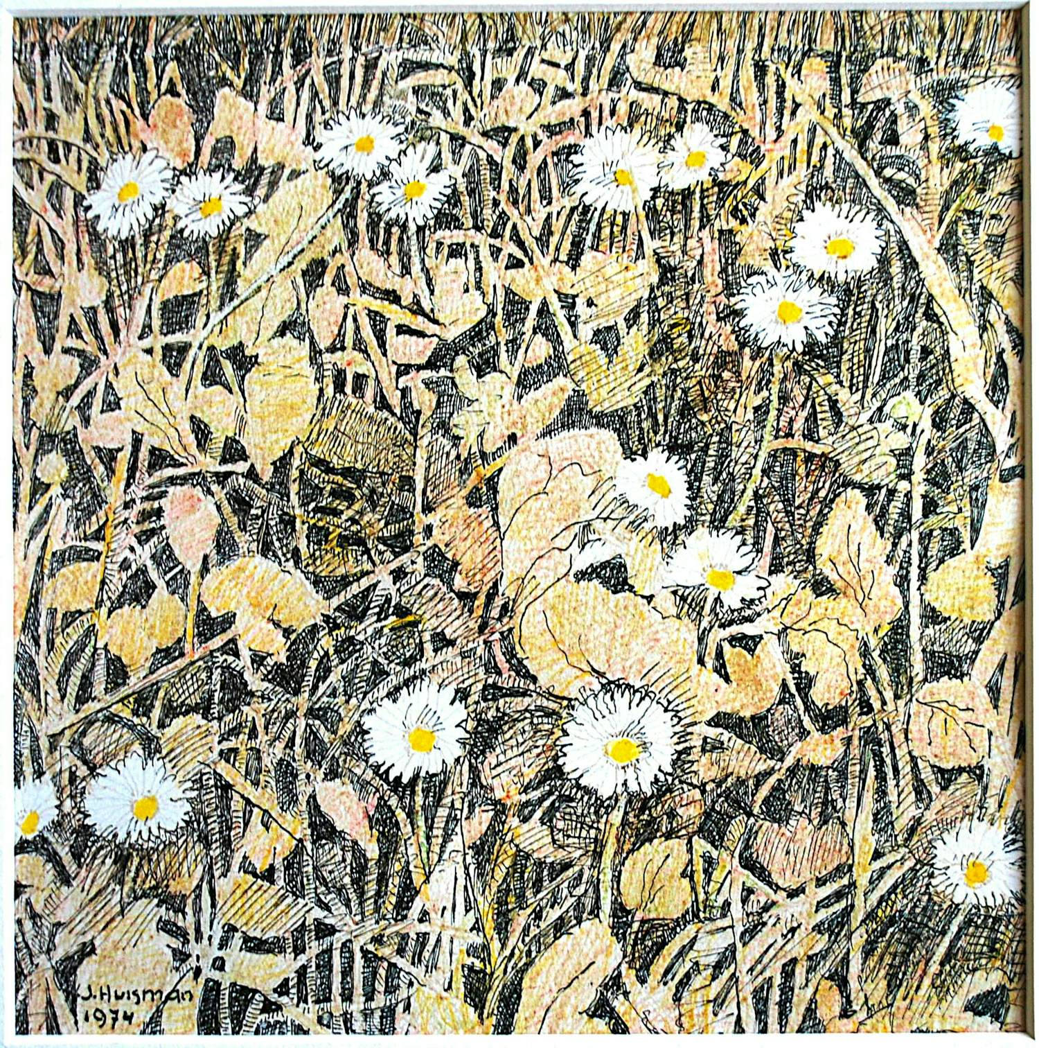 Jopie Huisman - giclée, handgesigneerd in 1996 - zuurvrije inlijsting - extra: hardcover boek verkocht voor € 75!