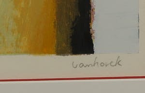 Hans Vanhorck - Zeefdruk, Memory - Ingelijst (Groot) kopen? Bied vanaf 20!