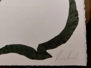 Reinhoud D'Haese - kleurenets, Titel: Rouw, CoBrA, oplage 40 stuks, ingelijst kopen? Bied vanaf 160!