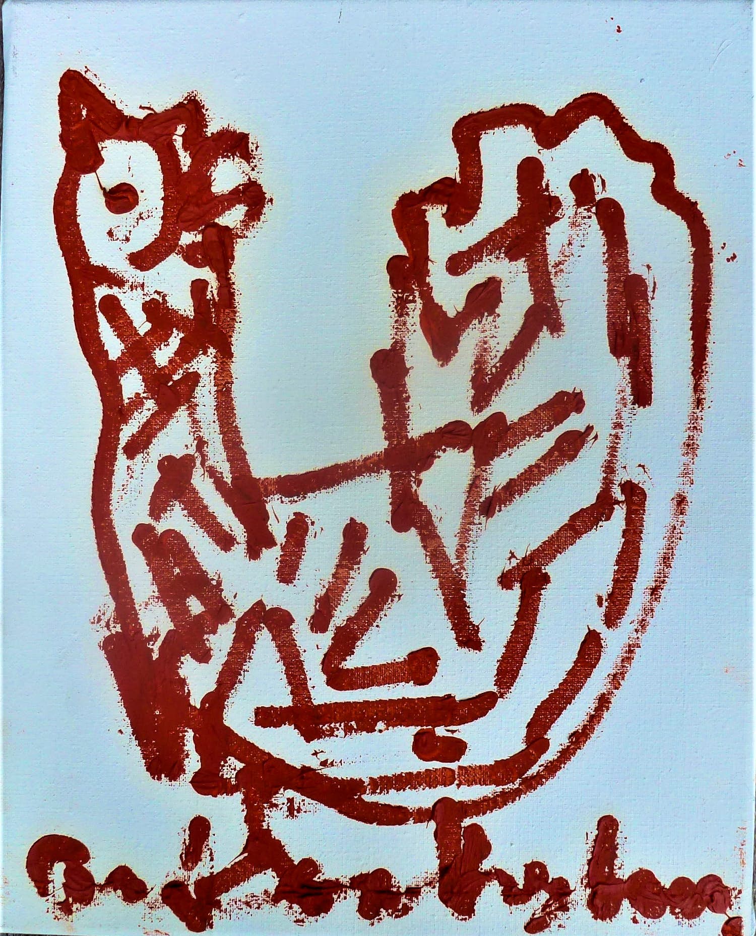 Anton Heyboer - De oervogel . verkocht voor € 425!