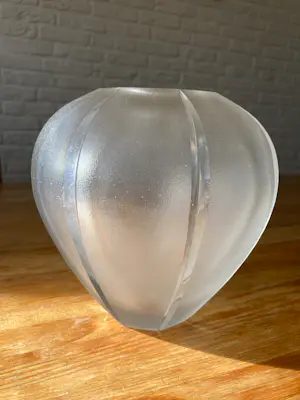 Andries Dirk Copier - Model Slijpsel 642, vaas - Glas kopen? Bied vanaf 55!