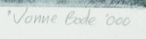 Vonne Bode - Ets, Meeting (Groot) kopen? Bied vanaf 1!