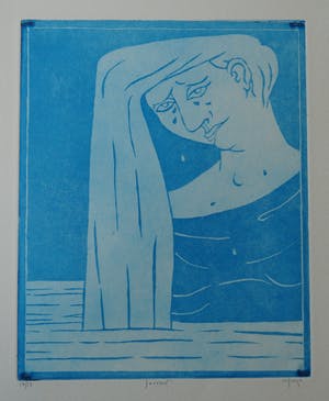 Mark Visione - 2 gesigneerde etsen kopen? Bied vanaf 30!