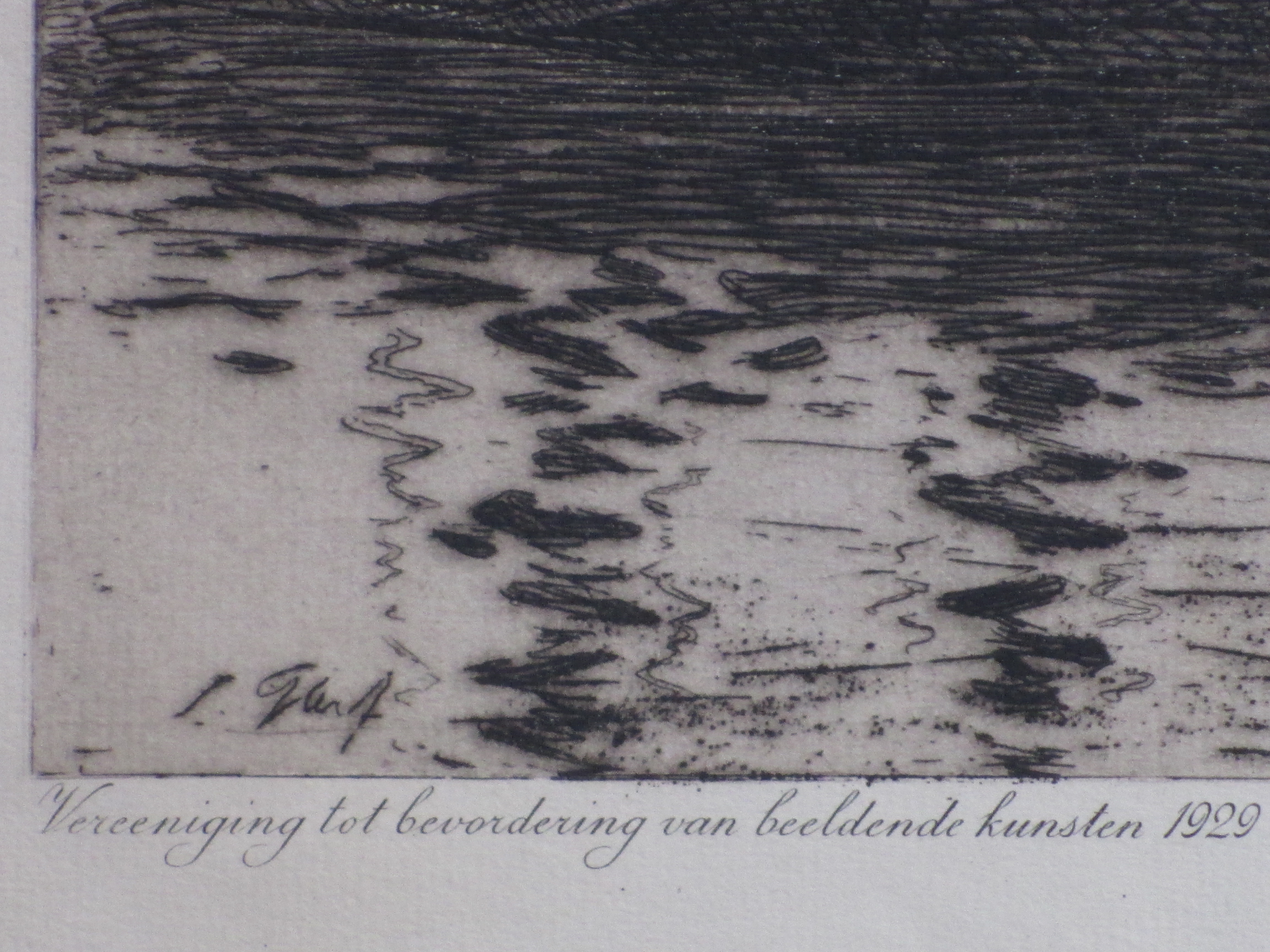 Salomon Garf - De Magere Brug te Amsterdam - Ets kopen? Bied vanaf 1!