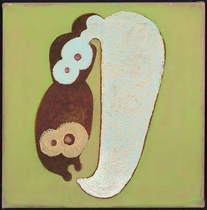 Jan Dekkers - Gemengde techniek op doek, Zonder titel kopen? Bied vanaf 1!