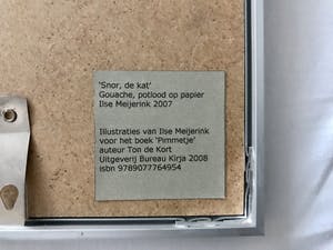 Ilse Meijerink - 3 illustraties bij het boek Pimmetje van Ton de Kort, gouache en potlood kopen? Bied vanaf 59!
