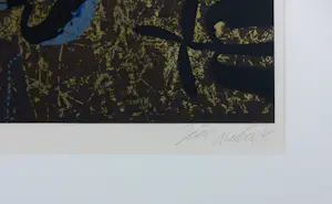 Joze Ciuha - Zeefdruk op papier, Ur 16 praolica v1 e.d. - Ingelijst kopen? Bied vanaf 60!