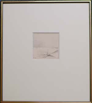 Fon Klement - potlood tekening van 11.2 X 11.2 cm. verkocht voor € 275!