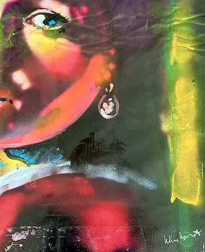 Peter Klashorst - Het meisje met de parel (naar Johannes Vermeer) kopen? Bied vanaf 295!