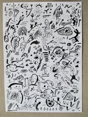 Henk Visch - Litho kopen? Bied vanaf 70!