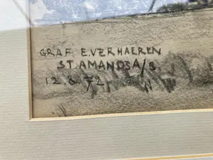Casimir Heymans - Graf van Emile Verhaeren te Sint-Amands kaufen? Bieten Sie von 20!
