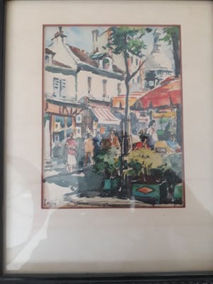 Niet of onleesbaar gesigneerd - montmartre place du tertre kopen? Bied vanaf 10!