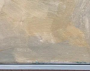 Nel Pot - acrylverf op doek - zonder titel - gesigneerd - 1988 - 100 x 100 cm kopen? Bied vanaf 150!