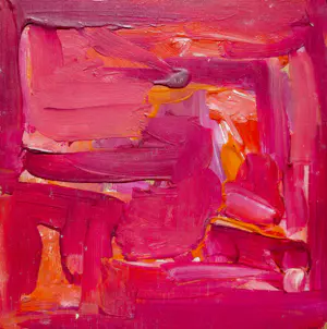 Gilbert Baibay - Abstracte compositie, olieverf op hout kaufen? Bieten Sie von 55!