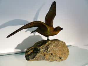 Brons (Onbekend) - Vogel (brons) jaren ‘30 verkocht voor € 1!