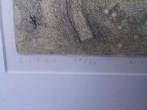 Lon Buttstedt - Nine directions, palm leaf, road - litho kopen? Bied vanaf 10!