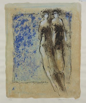 Bert van Kol - Litho, Samma Vayana - Ingelijst kopen? Bied vanaf 1!
