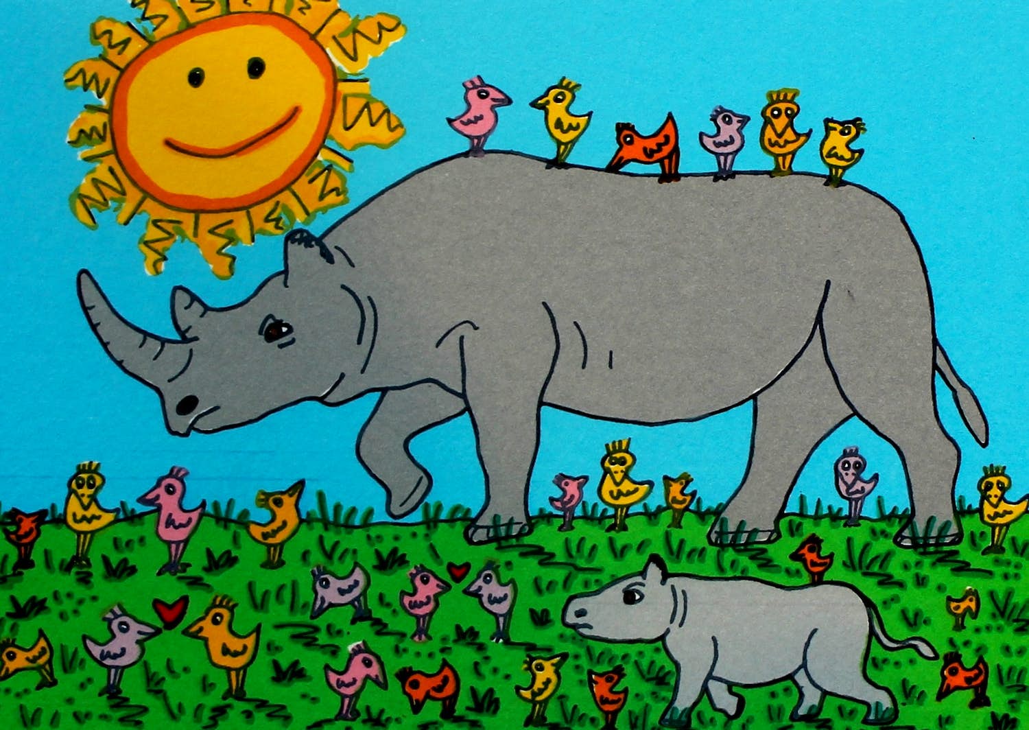 James Rizzi - Litho: Have a nice day - 2001 verkocht voor € 25!