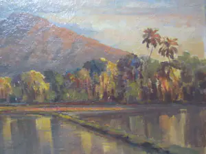 Frederik Anton Kievits - Java Berggezicht met Sawah's kopen? Bied vanaf 400!