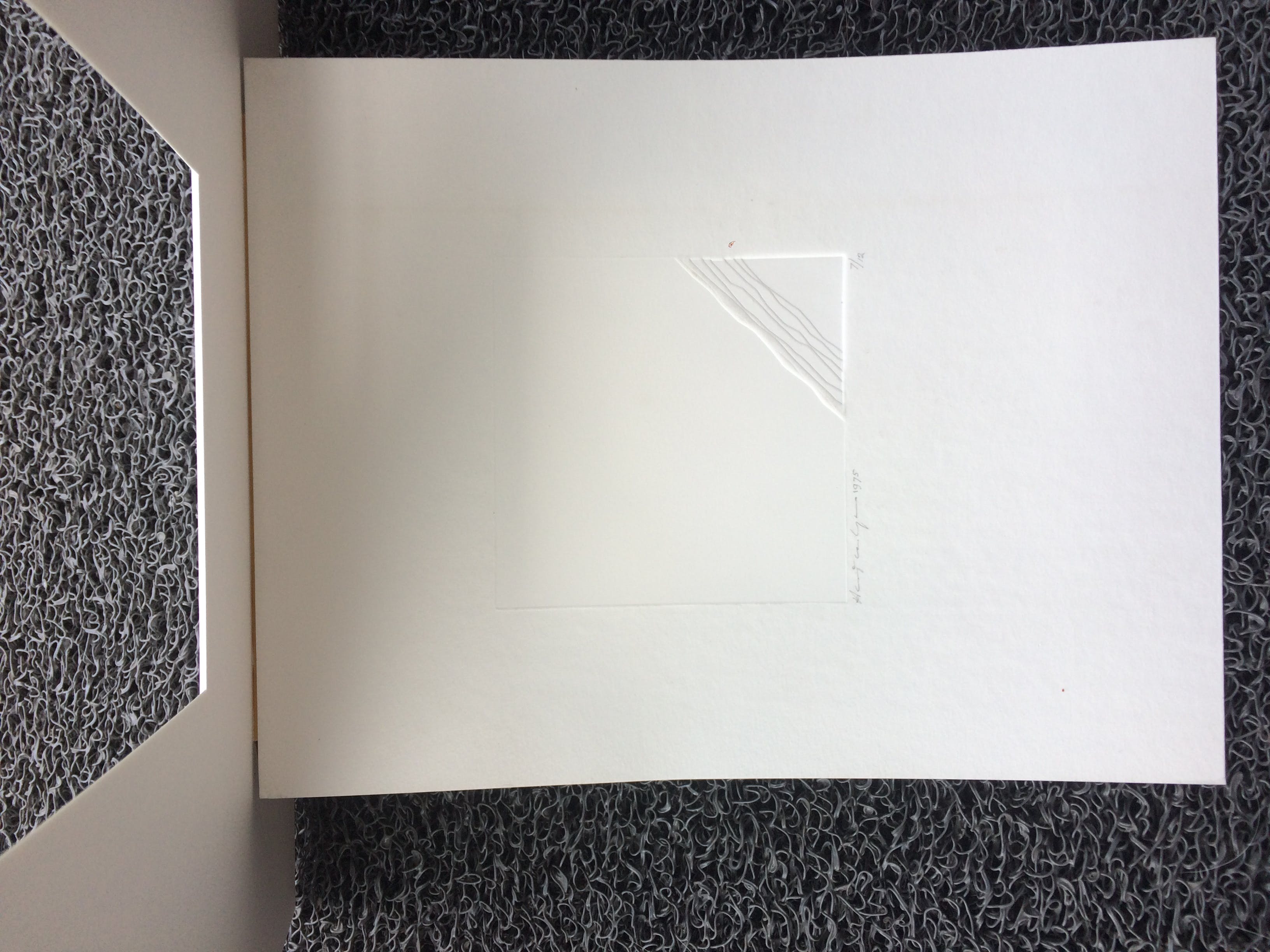 Harry van Kuyk - reliefdruk zonder titel kopen? Bied vanaf 245!