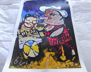 Herman Brood - Hearthbreak Hotel groot!! kopen? Bied vanaf 230!