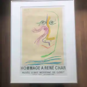 AcheterPablo Picasso - hommage a rene char? Enchérissez de 100!