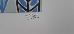 Ton Pape - Gouache - Geometrisch Abstract nr 248 kopen? Bied vanaf 35!