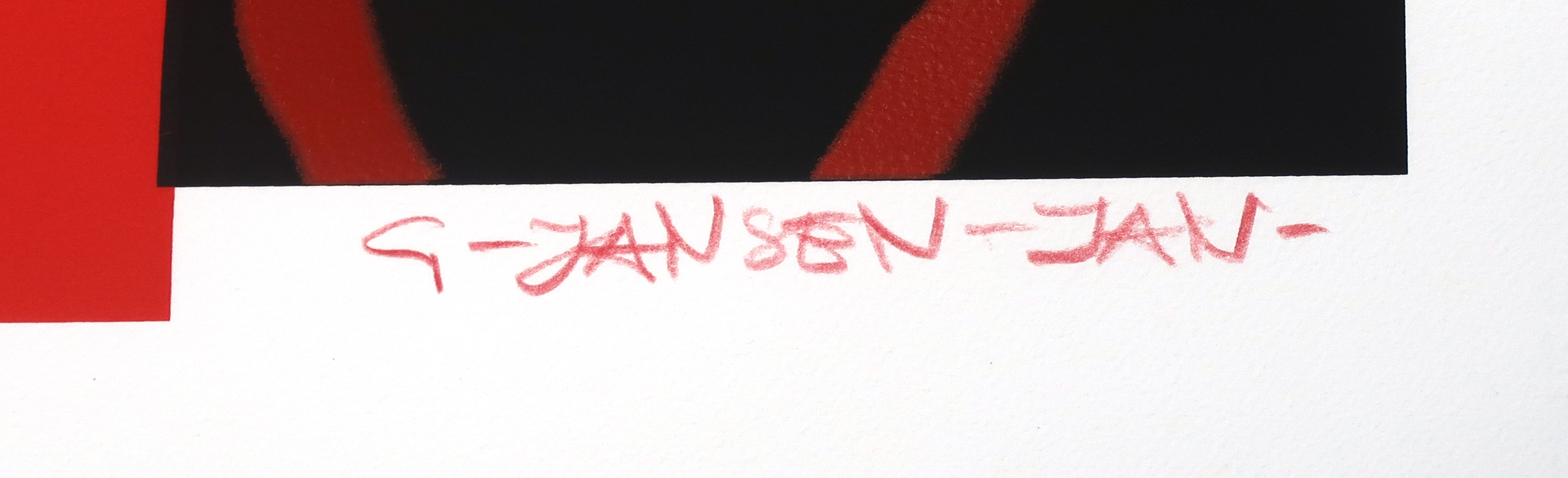 Geert Jan Jansen - Zeefdruk, One (groot) kopen? Bied vanaf 50!