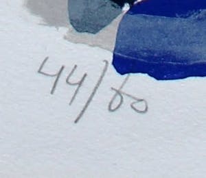 John Lie a Fo - Zeefdruk - 1993 kopen? Bied vanaf 45!