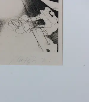 Ger Lataster - Aquatint op papier, Zonder titel - Ingelijst kopen? Bied vanaf 80!