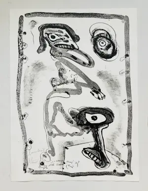 Lucebert - Zonder titel kopen? Bied vanaf 175!