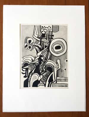 Toine Corstjens - "Zwart-Wit" verkocht voor € 125!