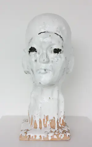 Johan Tahon - Sculptuur (keramiek, glazuur), Zonder titel kopen? Bied vanaf 1500!