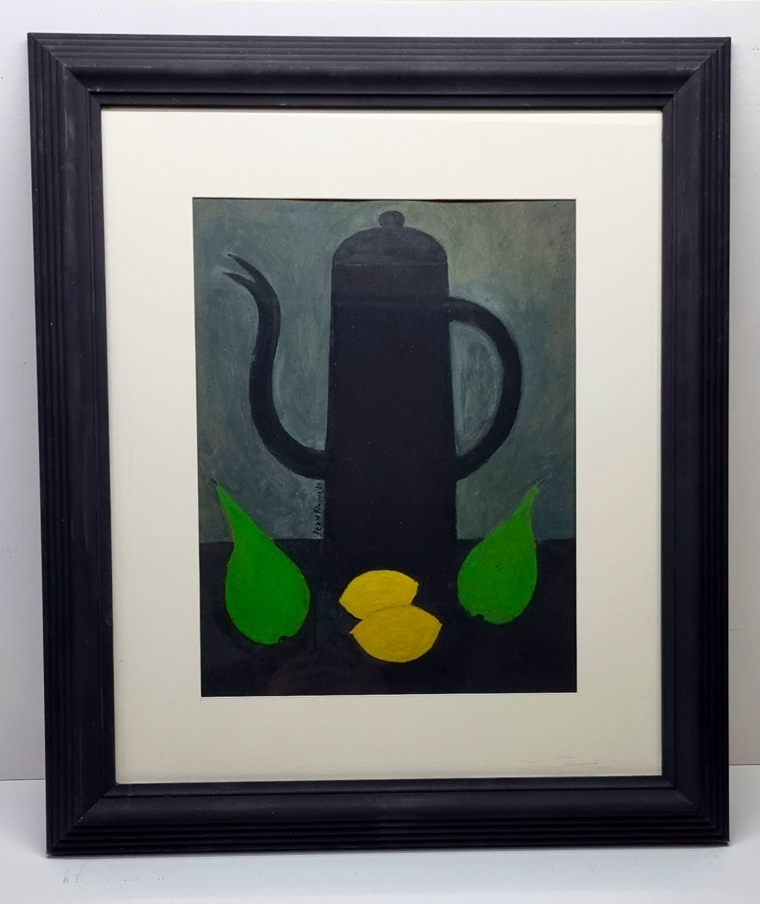 Jean Firoux - Stilleven met Peren en citroenen verkocht voor € 175!